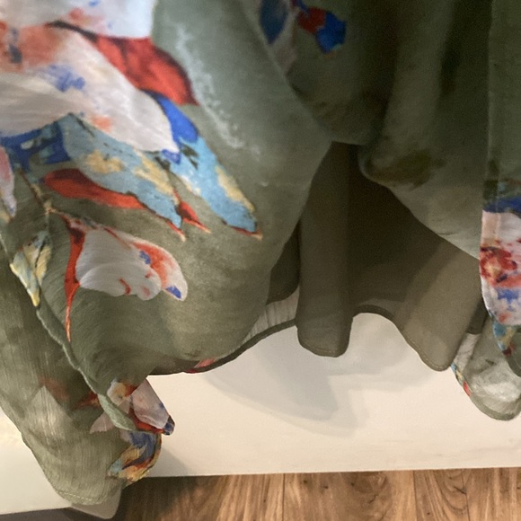 Gorgeous Luxxel Maxi Dress with side cut outs. Sz S. Like new. - Picture 7 of 12